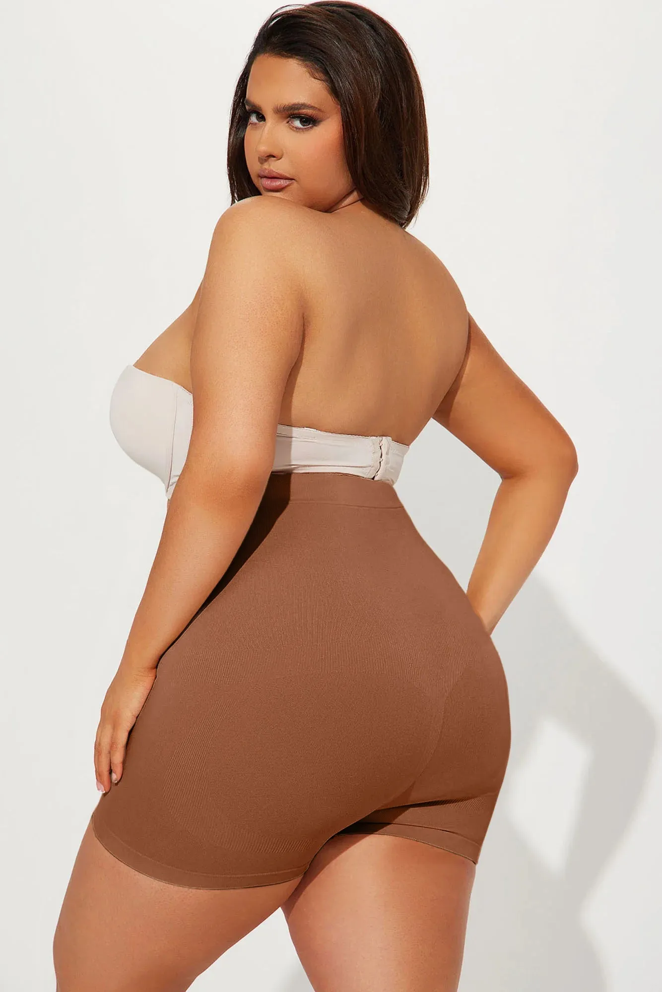 A Little Sass Shapewear Short 2 Pack - Brown/combo