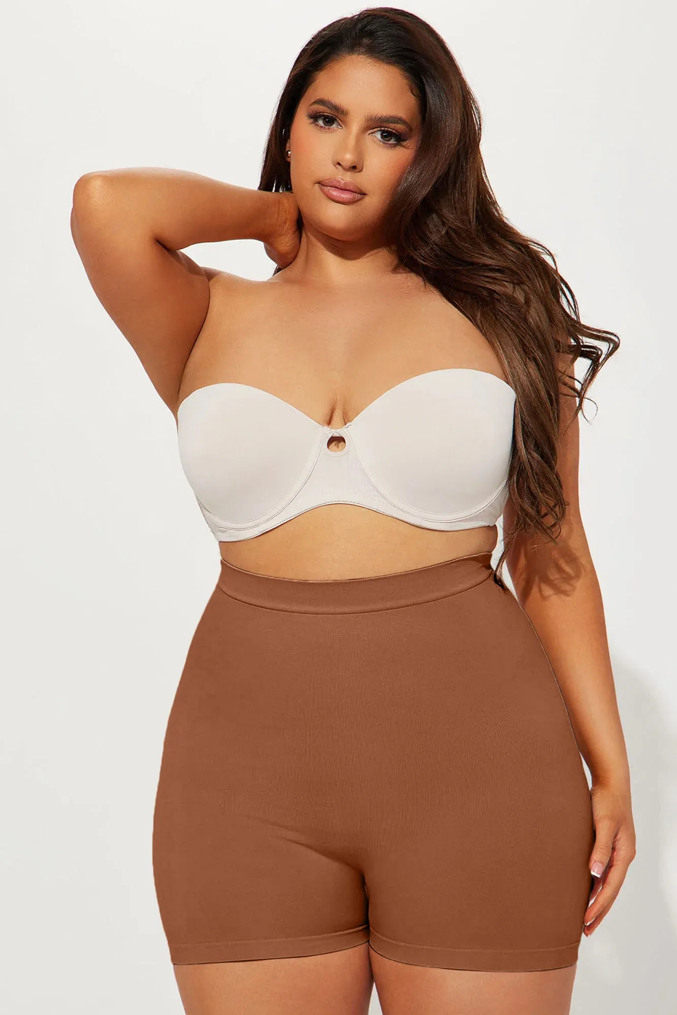 A Little Sass Shapewear Short 2 Pack - Brown/combo