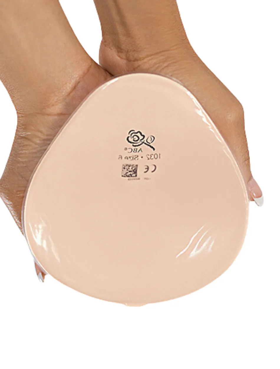 ABC Oval Lightweight Massage Form Shaper Form Blush | Blush Oval Lightweight Breast Form | Lightweight Oval Breast Prosthesis