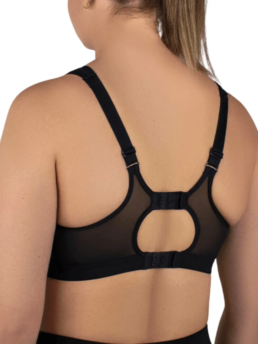 Active Multi Support Sports Bra - Black