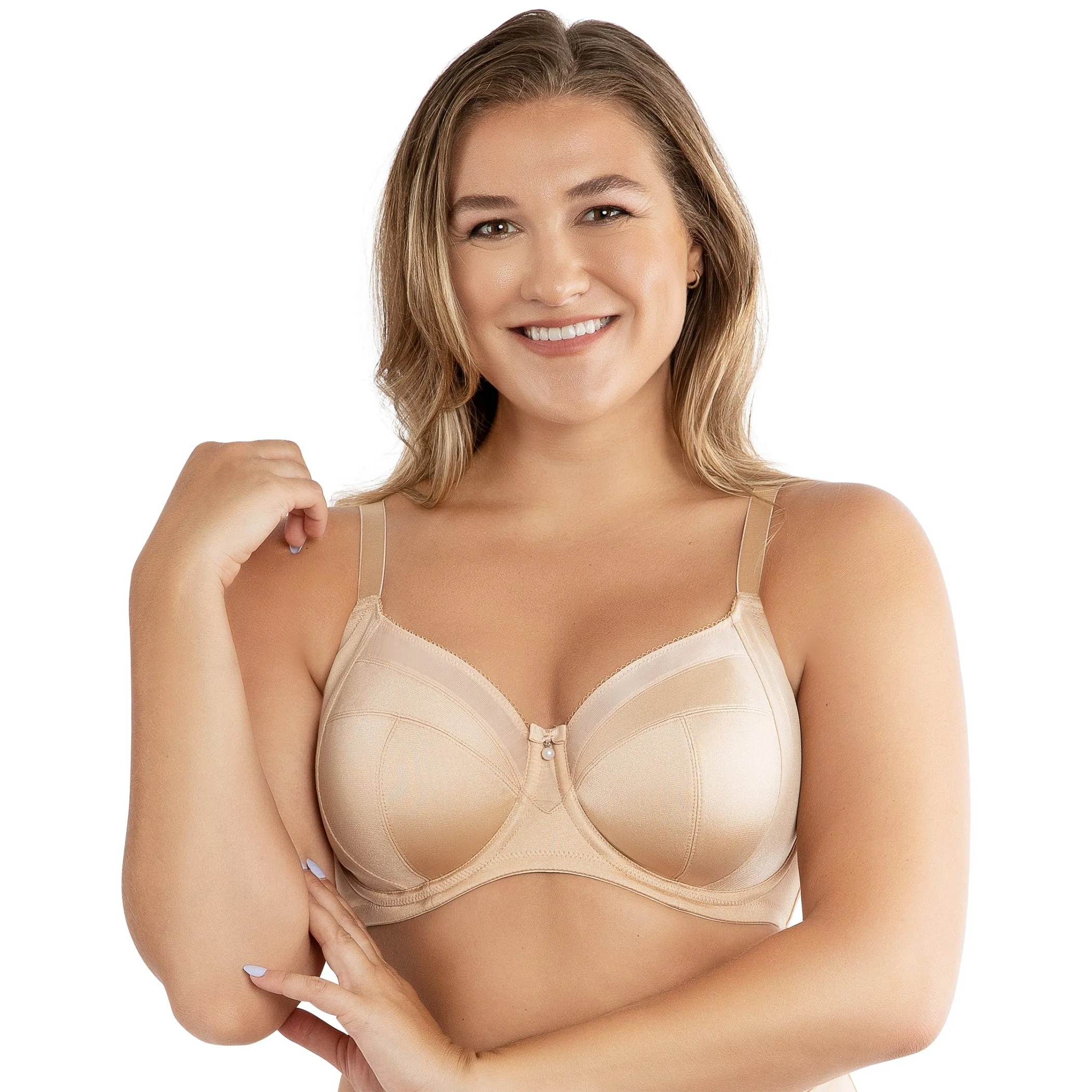 Adele Unlined Wired Bra - Bare