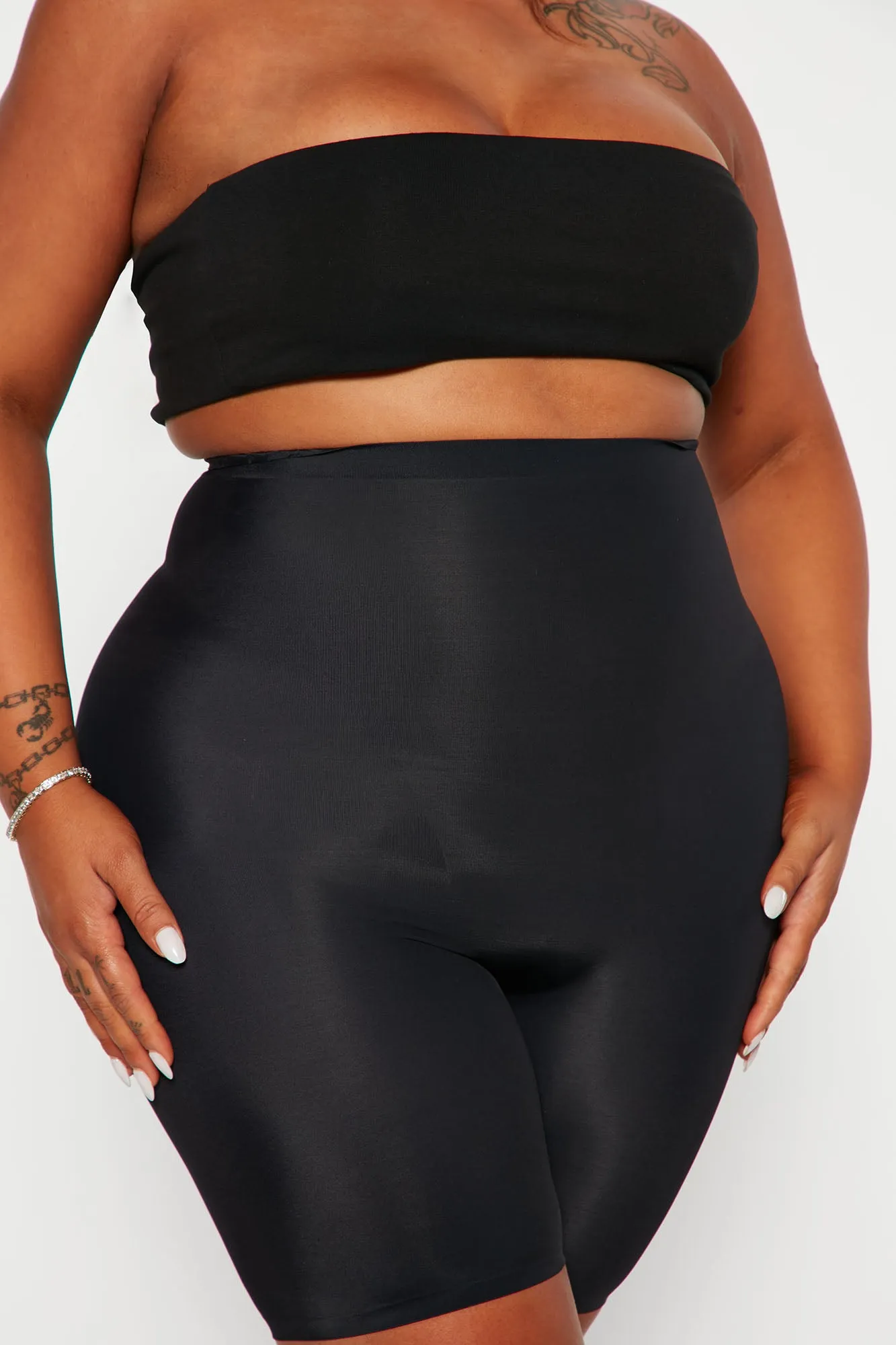 All The Way Snatched Shapewear Short - Black