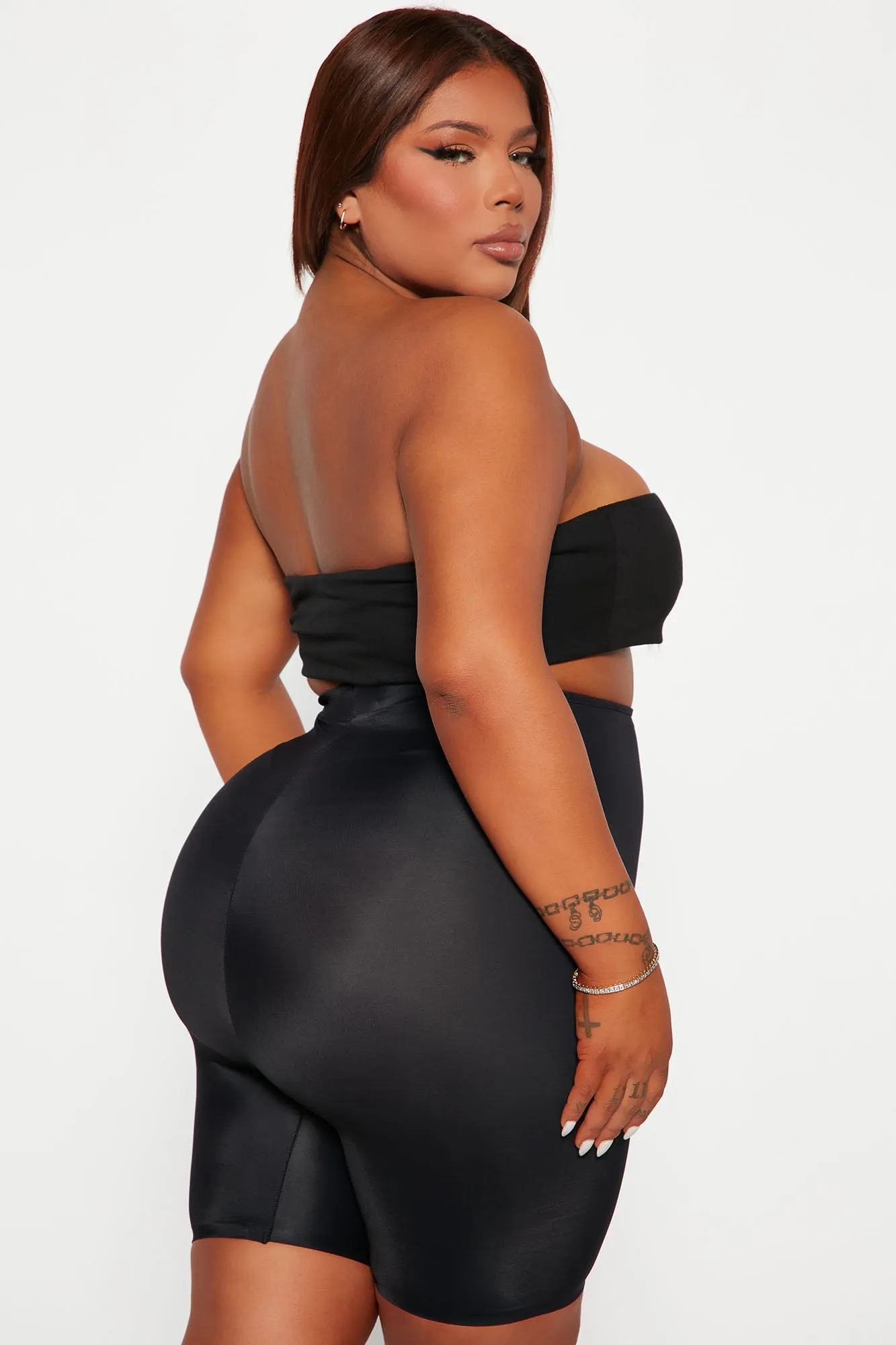 All The Way Snatched Shapewear Short - Black