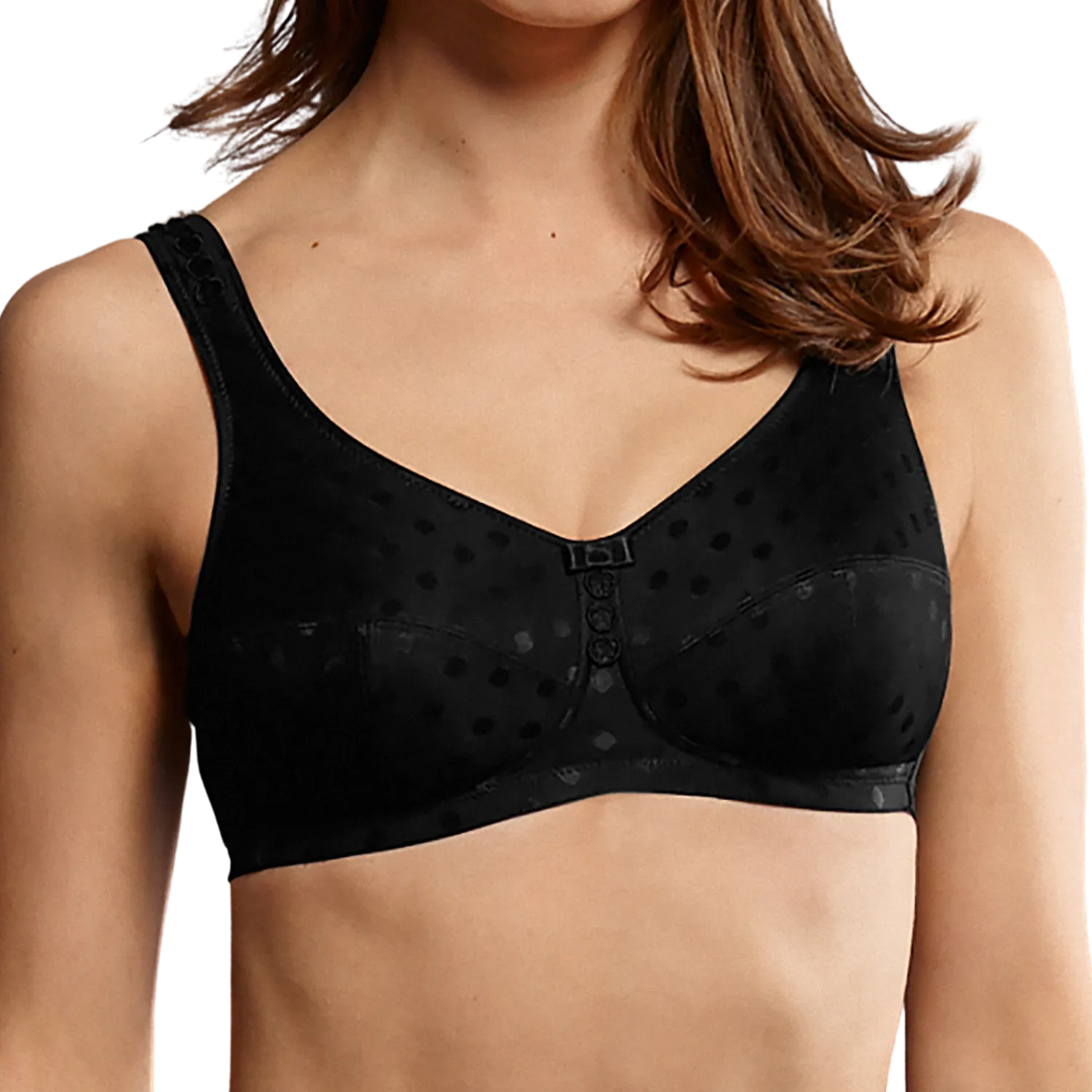 Anita Airita Wireless Comfort Bra, Black | Black Anita Comfort Bra