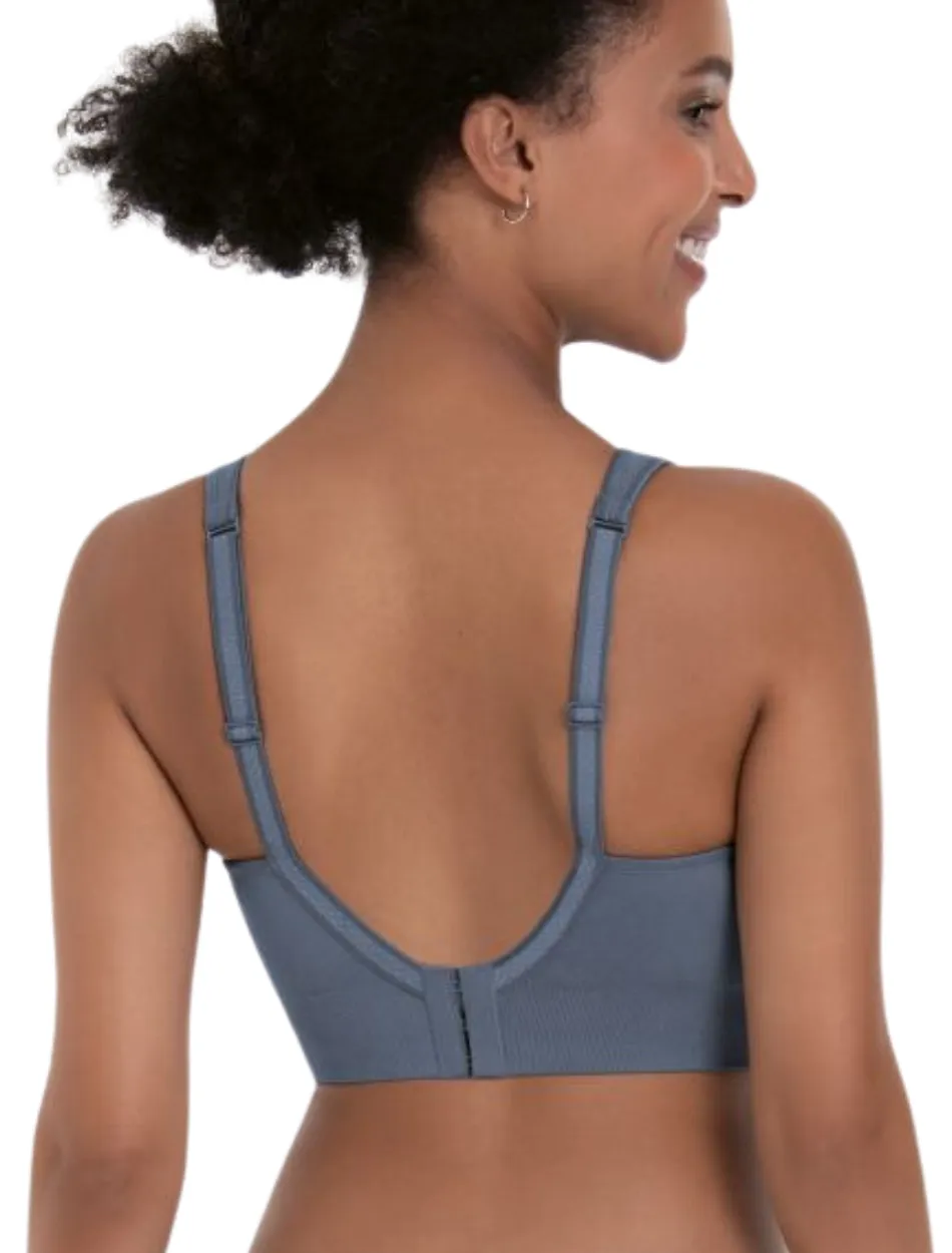 Anita Lotta Wire Free Mastectomy Bra, Grey | Sky Grey Post Mastectomy bra | Molded Mastectomy Bra