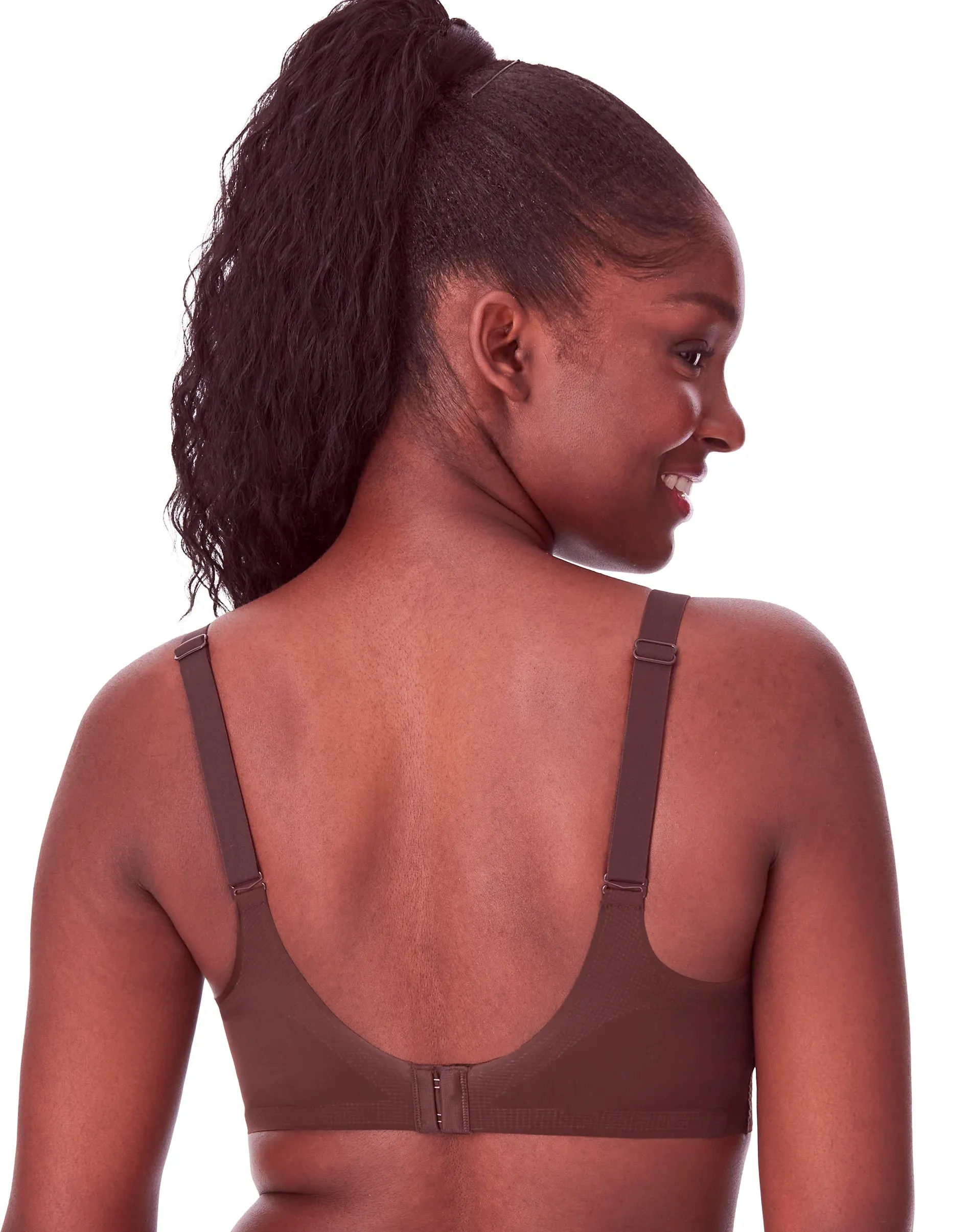 Bali Womens Comfort Revolution Easylite Underwire Bra With Back Closure