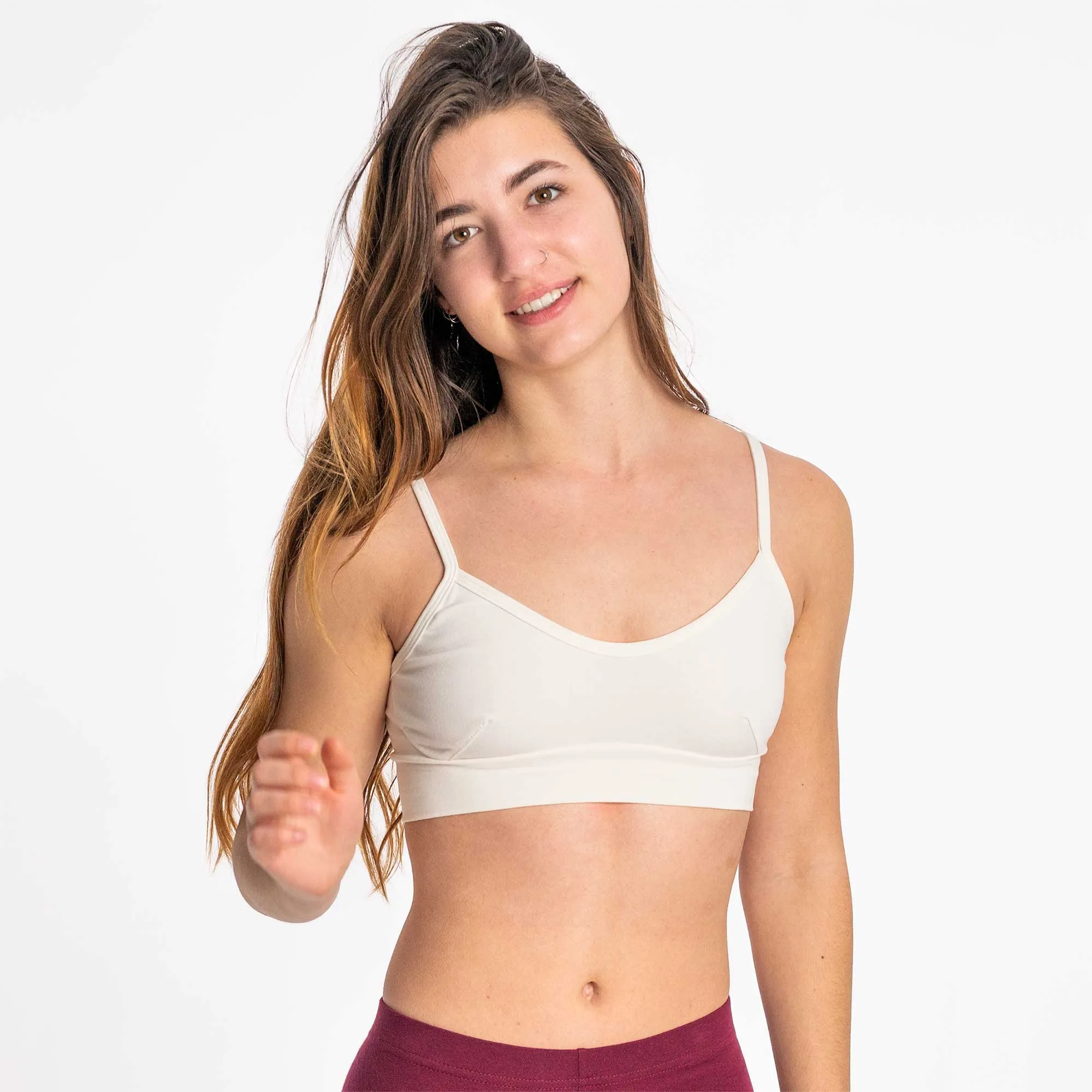 BELLE Organic Cotton Bralette (Grown & Made in USA)