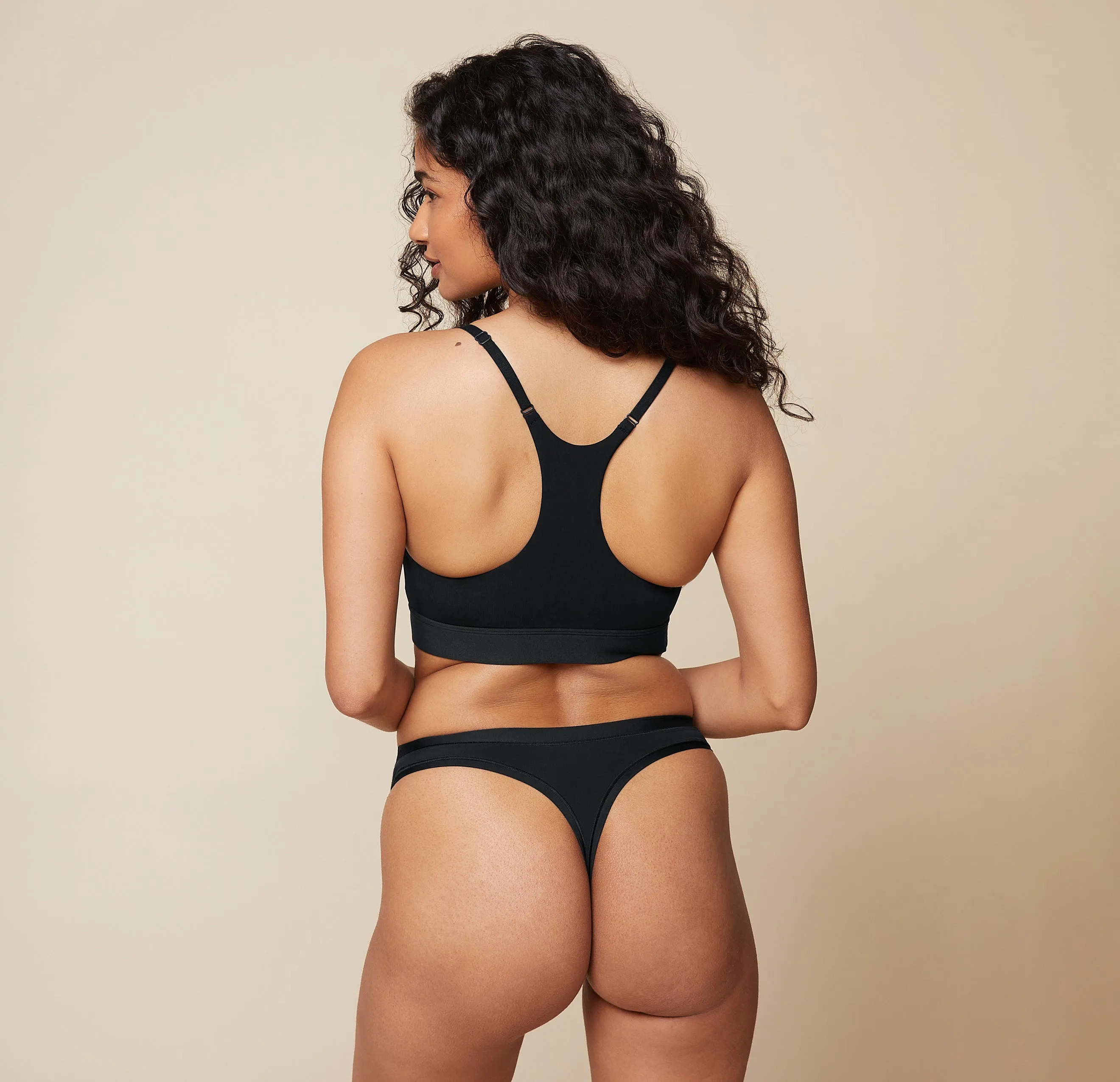 Bliss Racerback Bralette - Black