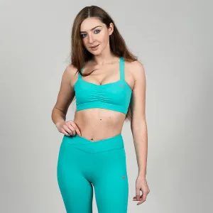 Bubble Berry - Turquoise Green  Bra