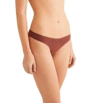 Comfort Revolution Supersoft Seamless Hipster Brief Tan