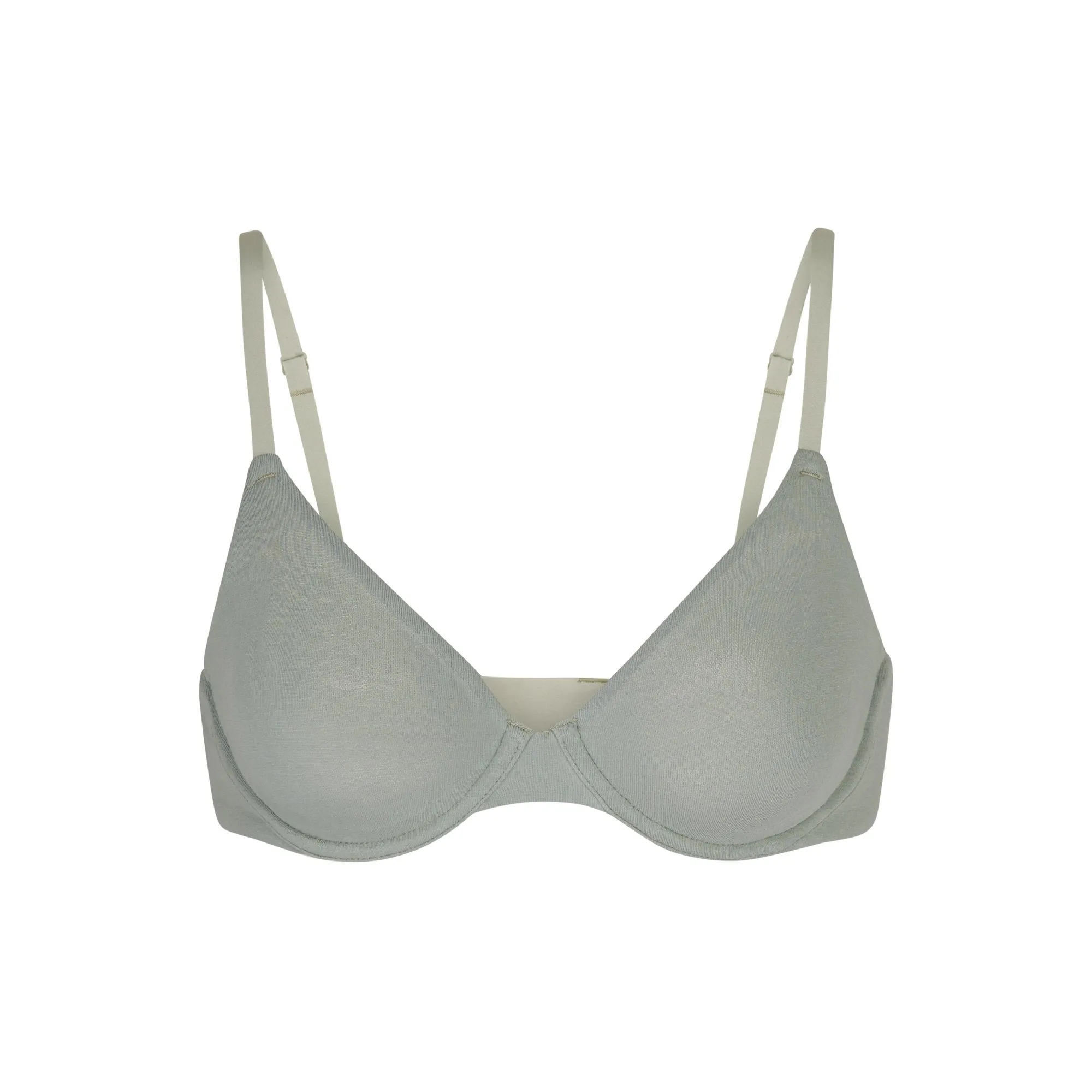 COTTON JERSEY UNDERWIRE BRA | MINERAL