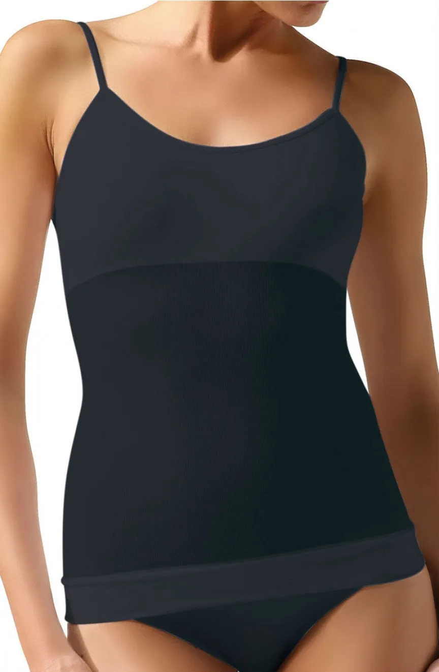 Ladies MEDIUM Tummy Support Shaping Control Cami Strappy Tank Top