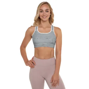 Life League Gear - ADAPT - Mako Grey - Padded Sports Bra