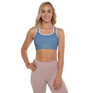 Life League Gear - ADAPT - Ocean Blue - Padded Sports Bra