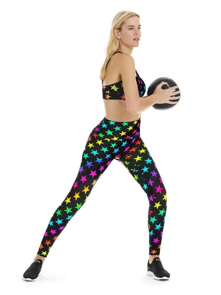 'Lucky Stars' K-Deer Athletic Nylon/Spandex Tricot