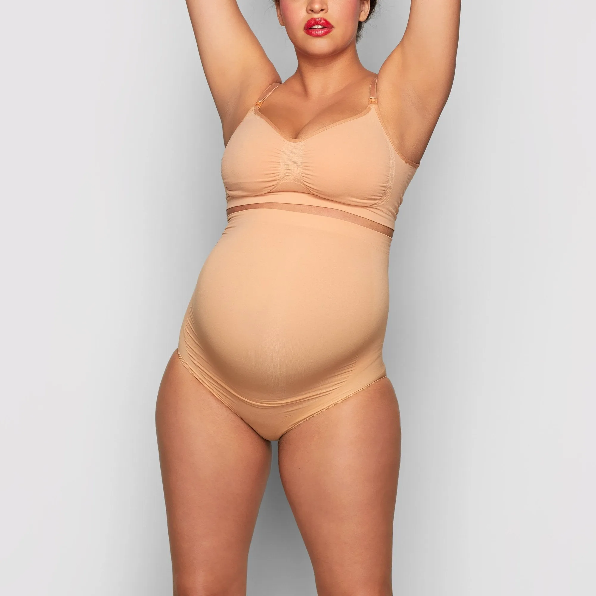 MATERNITY NURSING SCULPTING BRA | OCHRE