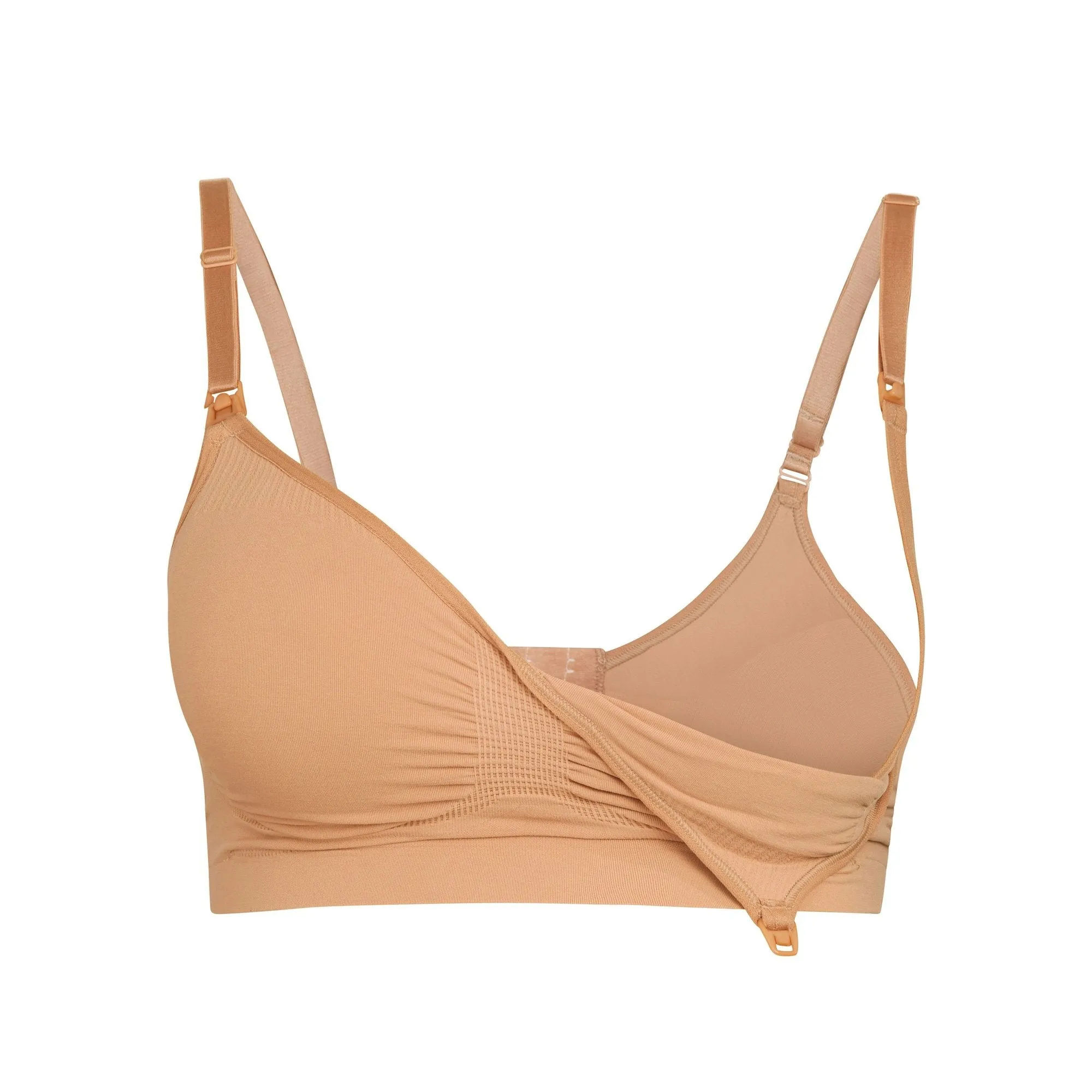 MATERNITY NURSING SCULPTING BRA | OCHRE