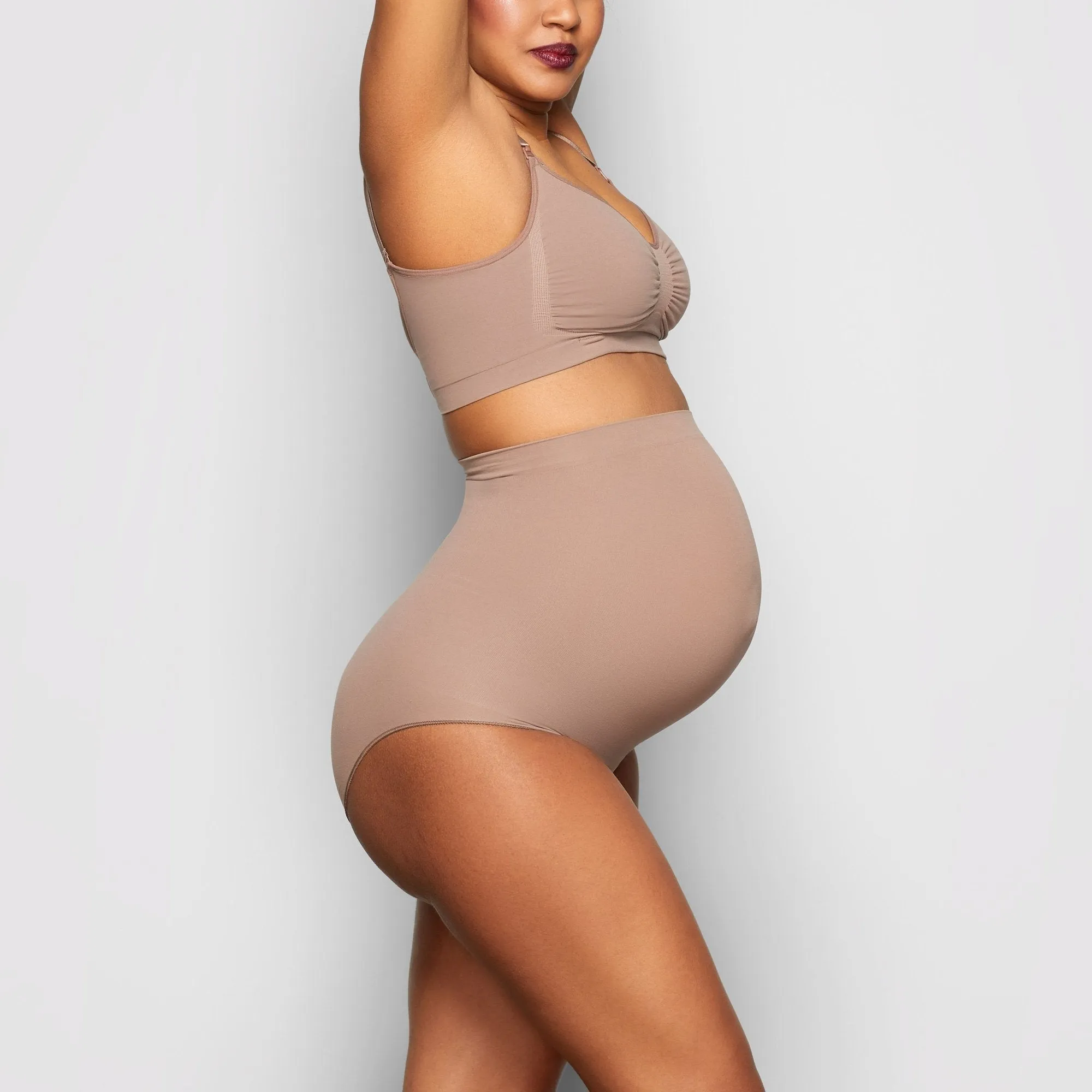 MATERNITY NURSING SCULPTING BRA | UMBER