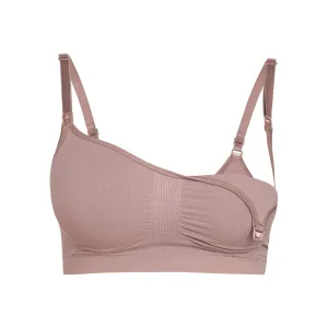 MATERNITY NURSING SCULPTING BRA | UMBER