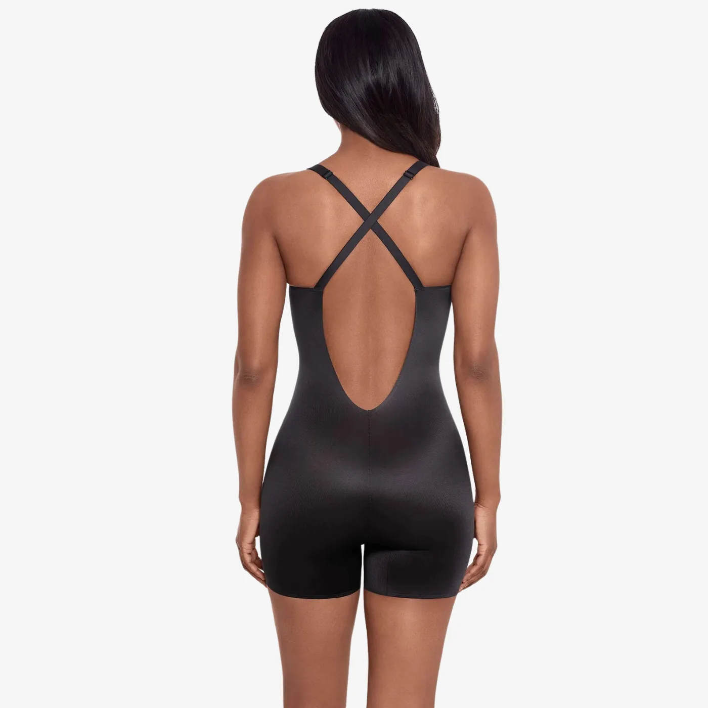 Miraclesuit Show Stopper Low Back All-In-One Bike Short | Black