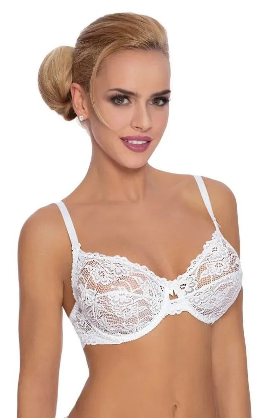 Roza Sisi White Bra