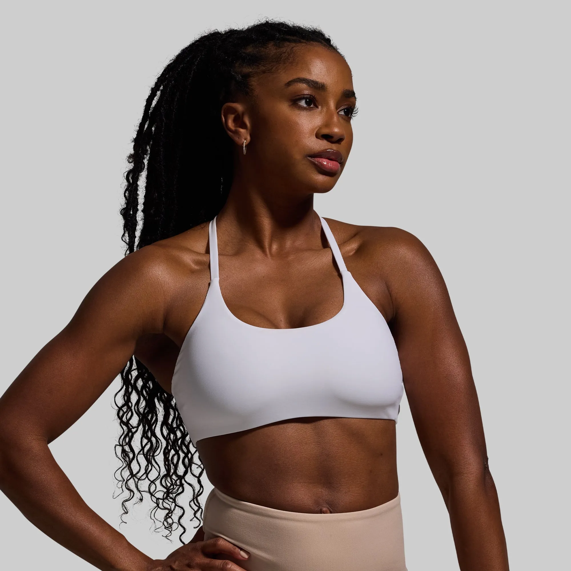 Serenity Sports Bra (White)