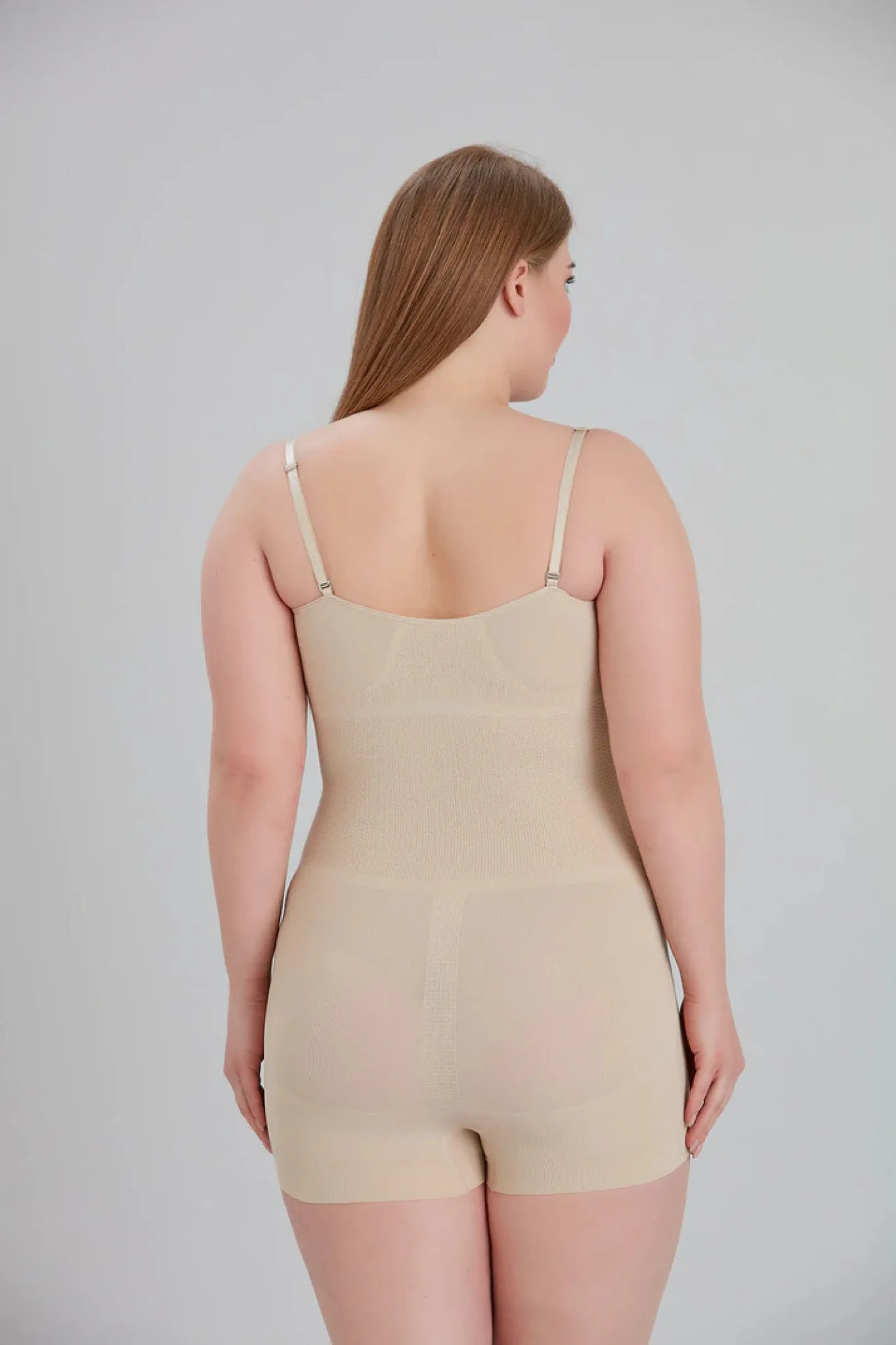 Shapewear London Seamless Shaping Bodysuit In Nude