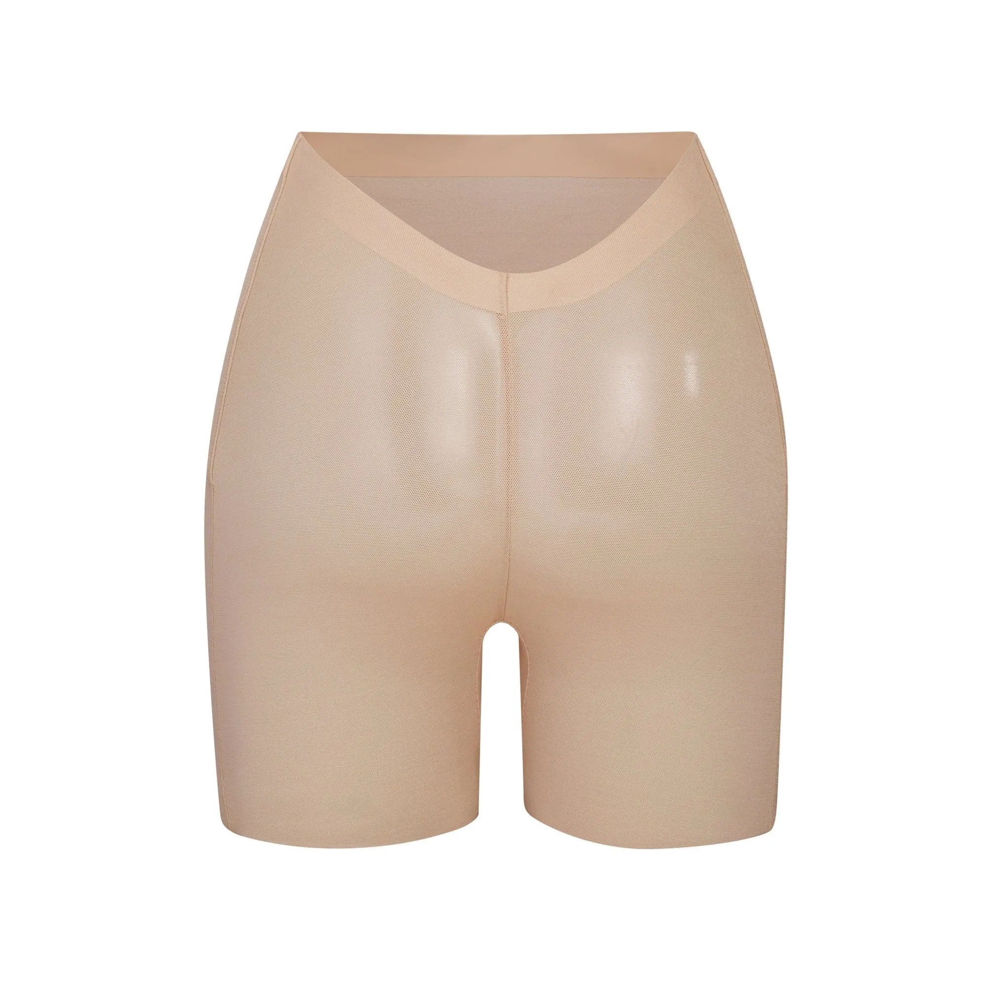 SHEER SCULPT LOW BACK SHORT | CLAY