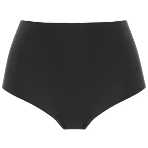 Smoothease Seamless No VPL Stretch Full Brief Black - Fantasie