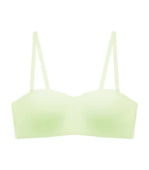 Tri-Zone Non Wired Detachable Bra Green