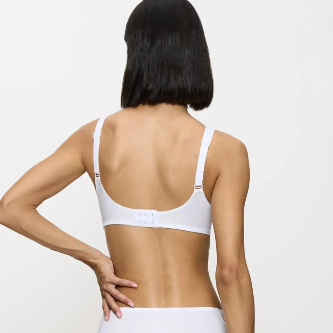 Triumph Doreen & Cotton Non-Wired Bra | White