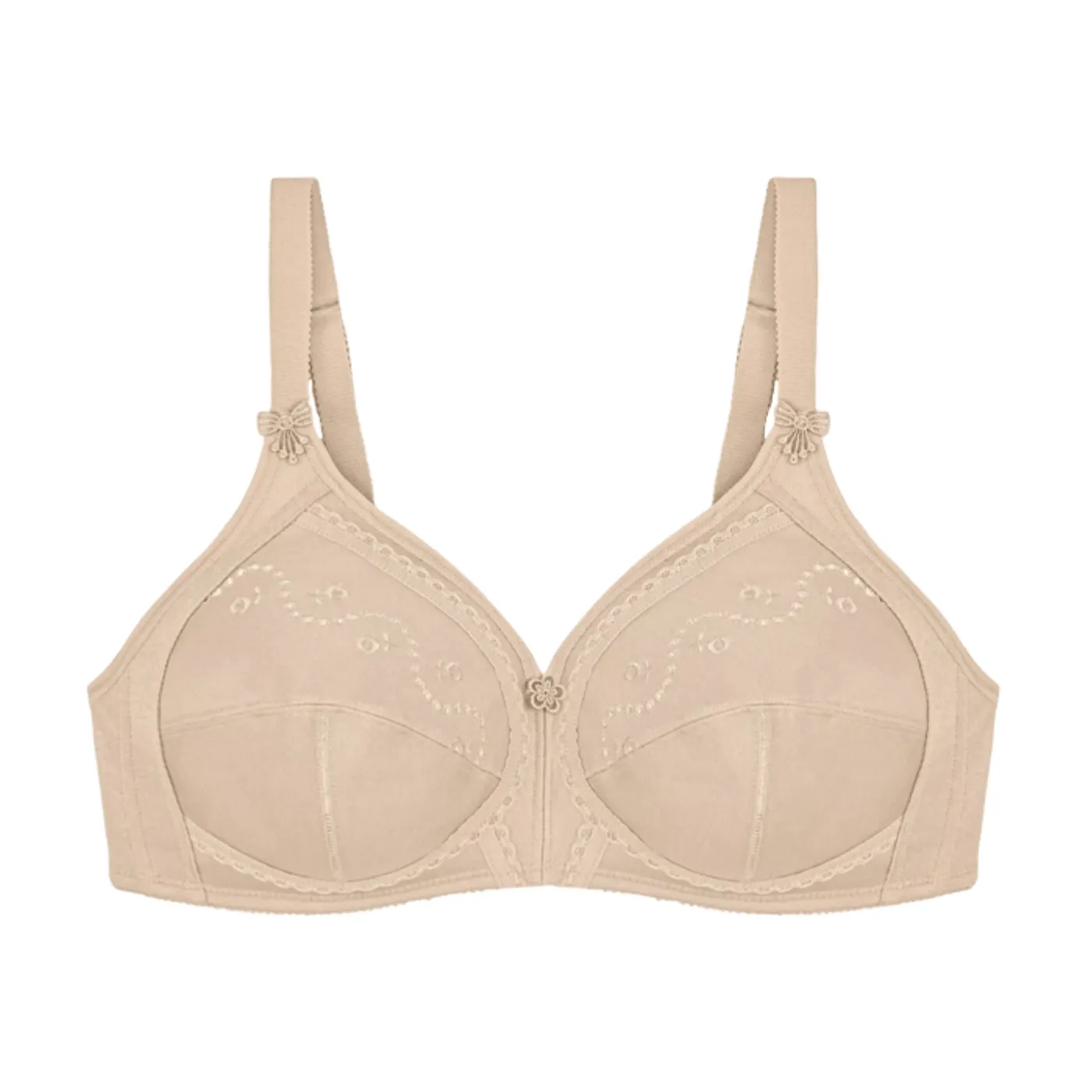 Triumph Doreen & Cotton Non-Wired Bra | White