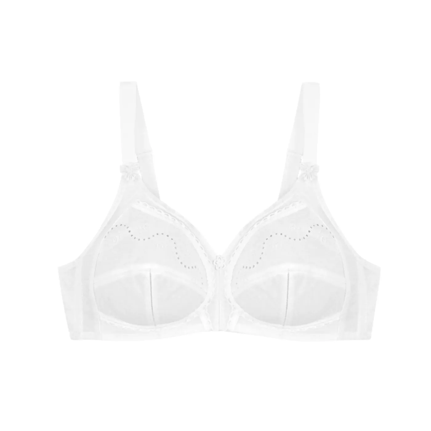 Triumph Doreen & Cotton Non-Wired Bra | White