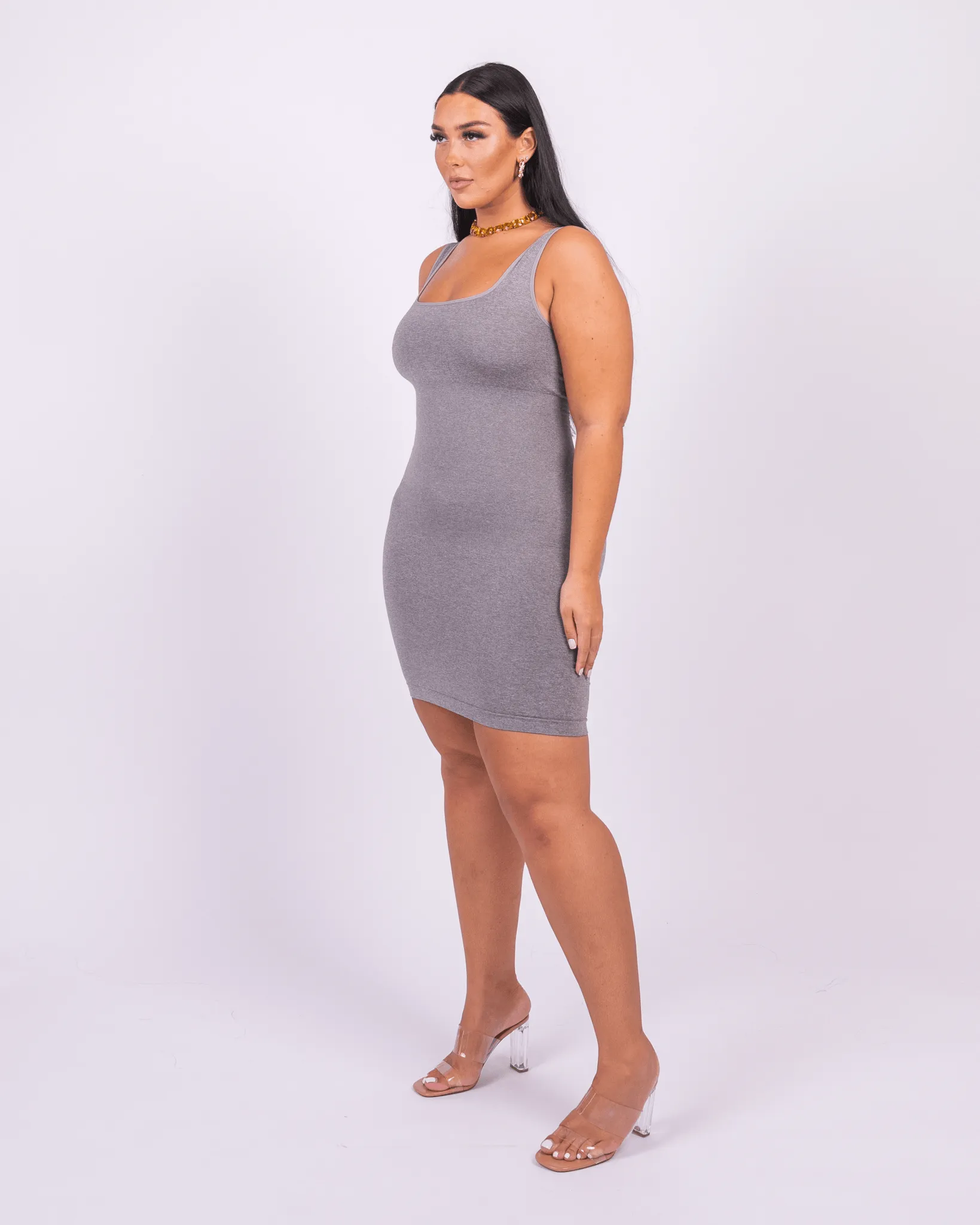 Valencia - Built-In 360° Contour Midi Shaping Dress