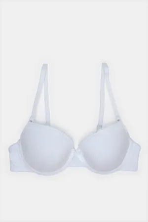 Women Assorted Melange T-Shirt Bra Set (Pack of 3)