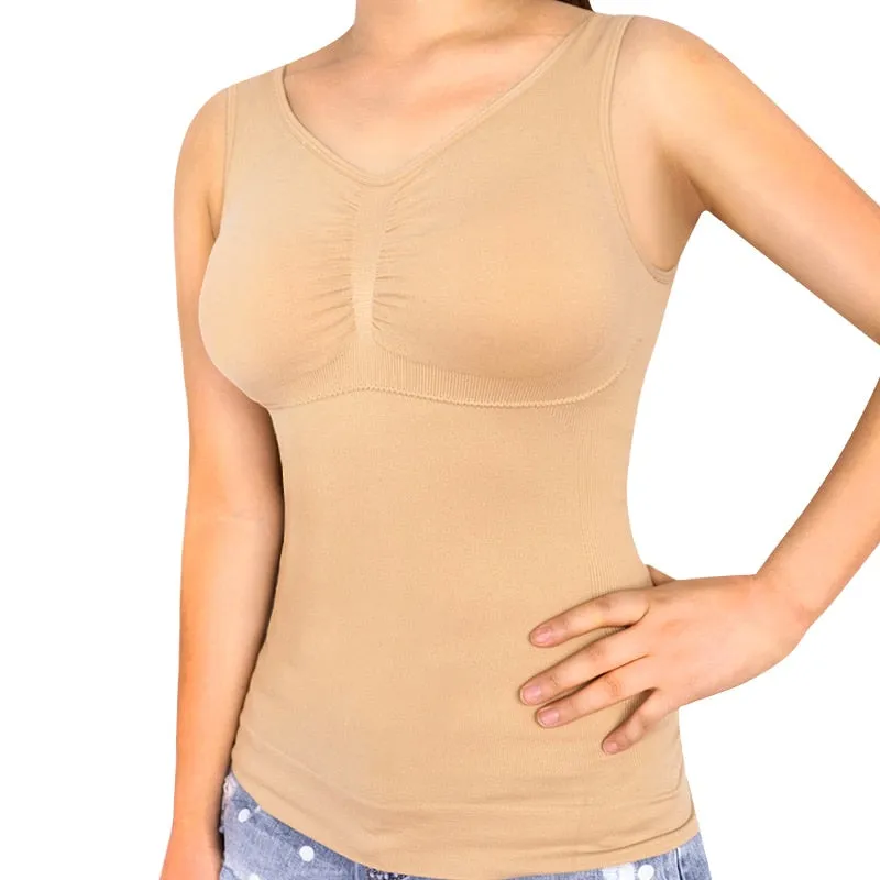 Women's Body Shaper Bra Tank Top Plus Size