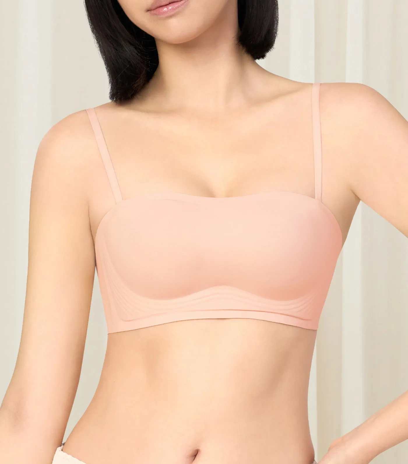 Zone Easy Padded Detachable Bra Pink