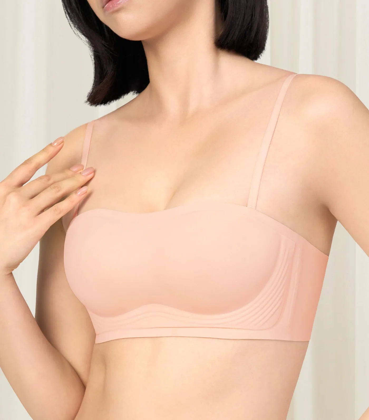 Zone Easy Padded Detachable Bra Pink