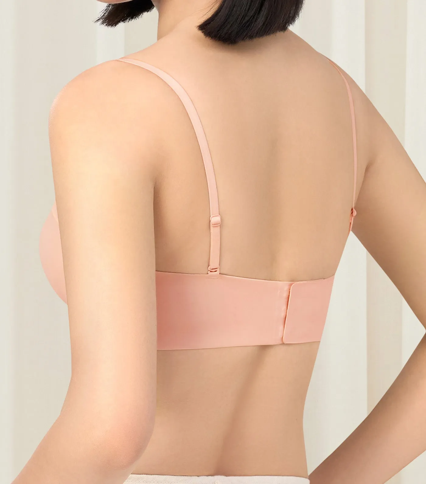 Zone Easy Padded Detachable Bra Pink