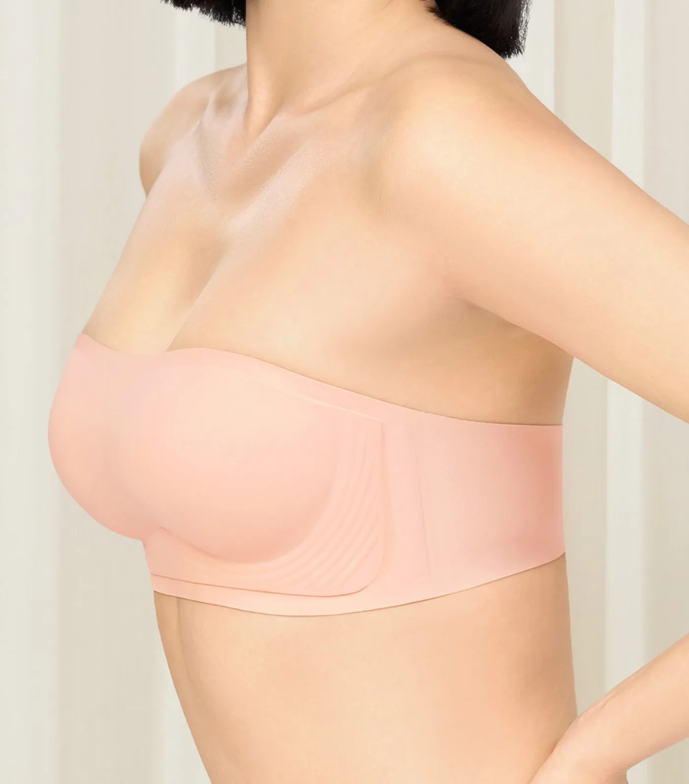 Zone Easy Padded Detachable Bra Pink